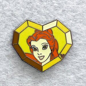🔮 5/$25 Disney Beauty And The‎ Beast Belle Princess Jewel Gem Pin